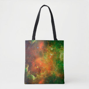 Clusters Of  Stars In The North American Nebula. Tote Bag