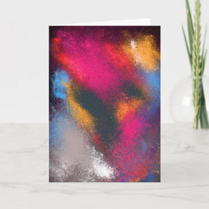 Clusters Red Greeting Card
