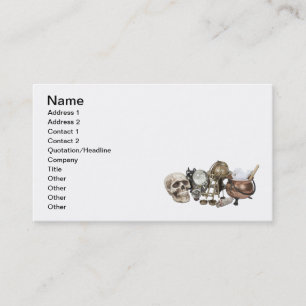 Cluttered Witch Corner Business Card