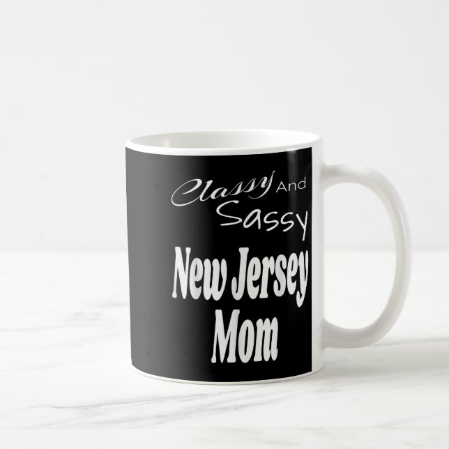 Cly And Sy New Jersey Mom Funny Humor Saying Quote Coffee Mug (Right)