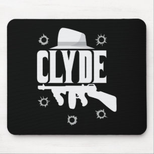 Clyde And Bonnie Halloween Matching Couples Costum Mouse Mat
