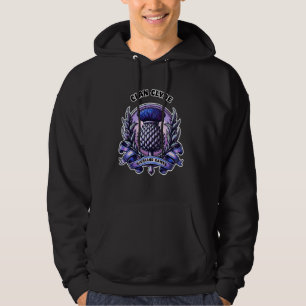 Clyde Clan Scottish Thistle Gaelic Games Hoodie