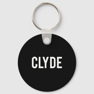 Clyde - Cool New Funny Name Fan Gift Tee  Key Ring