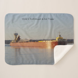 Clyde S. VanEnkevort & Erie Trader sherpa blanket
