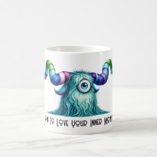 Clyde – The Big-Eyed Curious Monster Coffee Mug