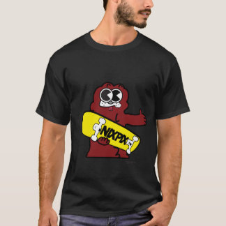 Clyde with Nixpix Skateboard Logo T-Shirt