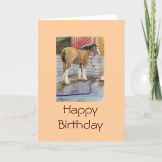 Clydes Gonna Get A Bath Card