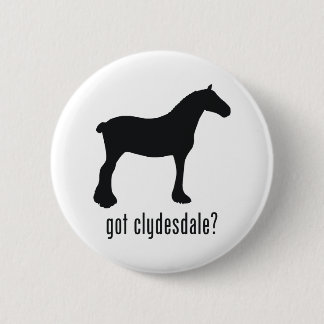 Clydesdale 6 Cm Round Badge