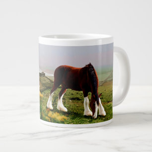 Clydesdale Castle Large Coffee Mug