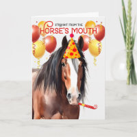 Clydesdale Draught Horse Funny Birthday