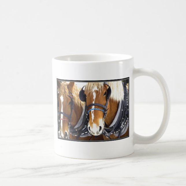 Clydesdale Draught   Horses Mug (Right)