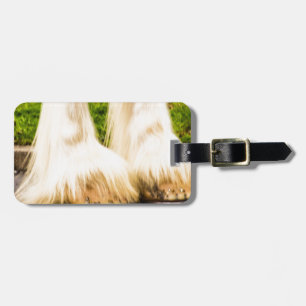Clydesdale Feet Luggage Tag