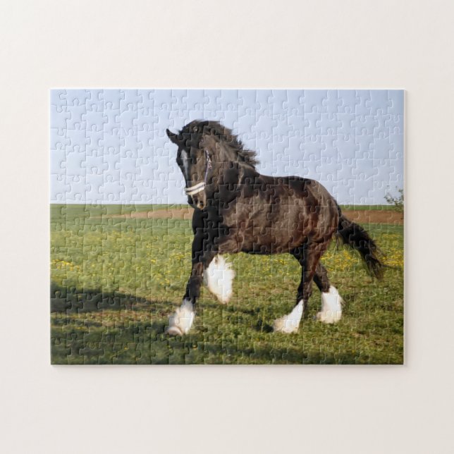 Clydesdale Horse Jigsaw Puzzle (Horizontal)