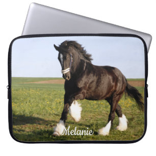 Clydesdale Horse  Laptop Sleeve