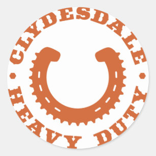 Clydesdale MTB "Heavy Duty" Sticker