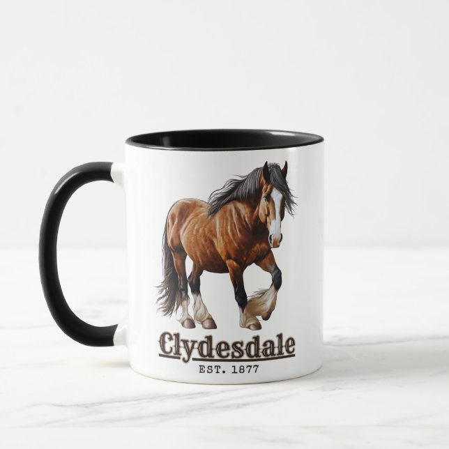 Clydesdale Mug (Left)