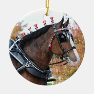 Clydesdale ornament