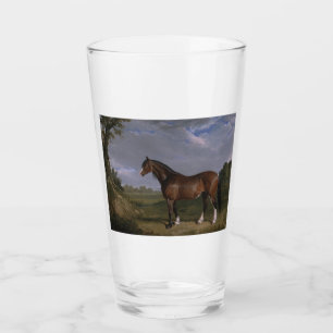 Clydesdale Stallion (Thoroughbred Horse) (Animal) Glass