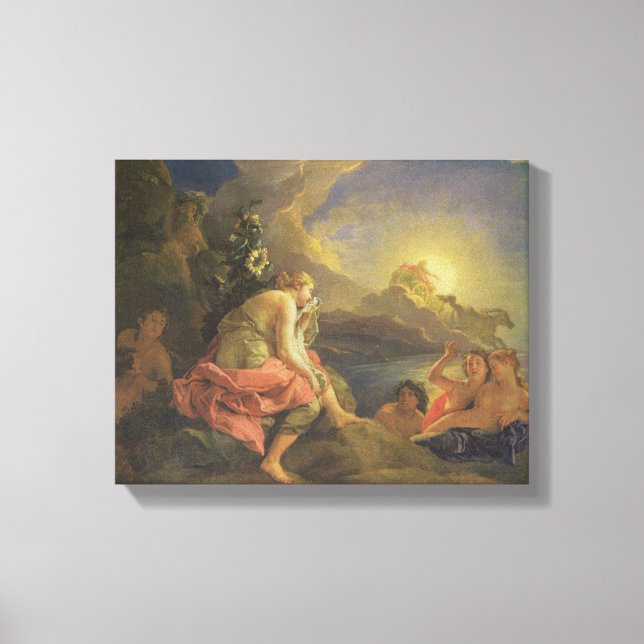 Clytie Transformed into a Sunflower, 1688 (oil on Canvas Print (Front)