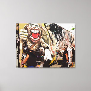 CM11095 - Urban Art - Rolling Stones Canvas Print