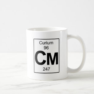 Cm - Curium Coffee Mug