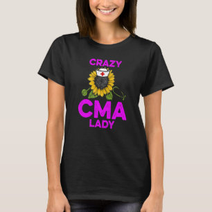 CMA Certified Medical Assistant Lady Assisting  T-Shirt