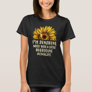 Cma Life Im Sunshine Mixed With A Little Hurricane T-Shirt