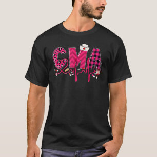 CMA Medical Assistant Valentines Day Nursing Valen T-Shirt
