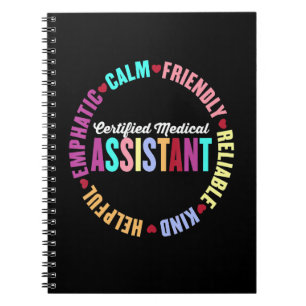 CMA Squad Registered Nurse Certified Medical Assis Notebook