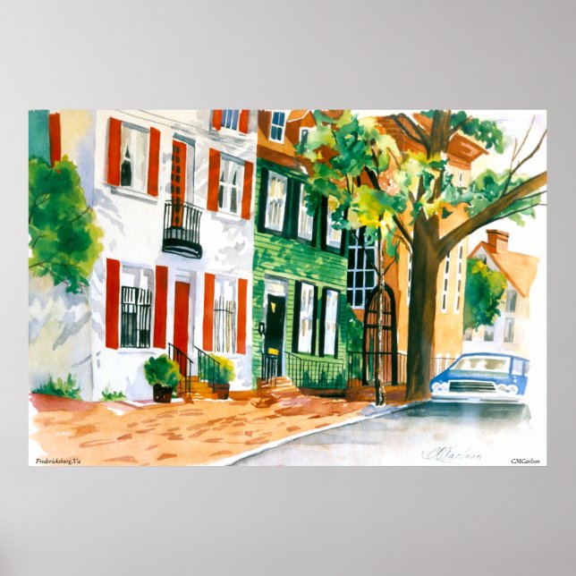 CMCarlson  Fredericksburg,Va, Poster (Front)