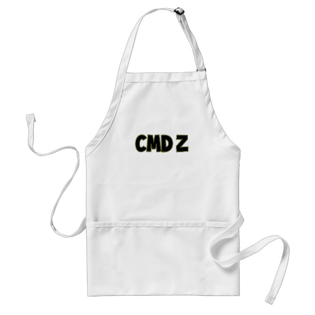 CMD Z Adult Apron (Front)
