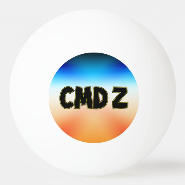 CMD Z  PING PONG BALL (Front)