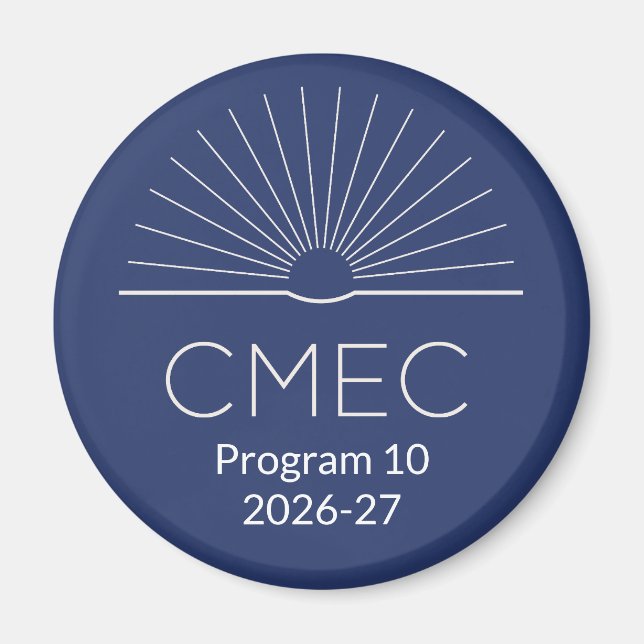CMEC Fridge Magnet - Program 10 (Front)