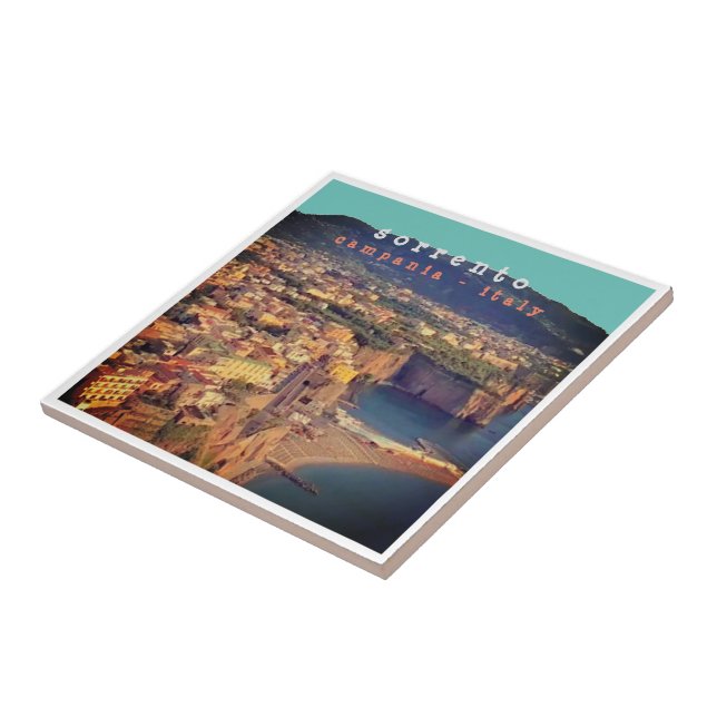 CMP002 SORRENTO - Campania - Italy - Tile (Side)