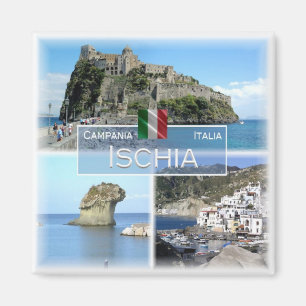 CMP023 ISCHIA, Campania, Italy, Fridge Magnet