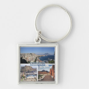 CMP030 NAPLES, MOUNT VESUVIUS, Italy, Key Ring
