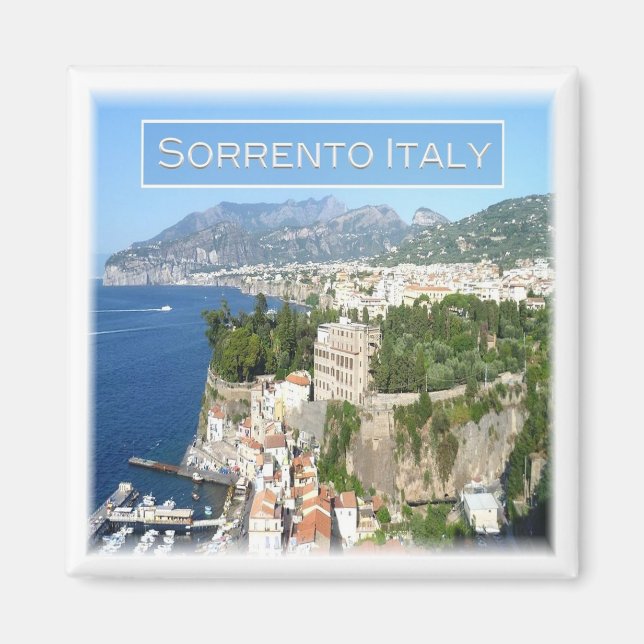 CMP031 SORRENTO, AMALFI COAST, Italy, Fridge Magnet (Front)