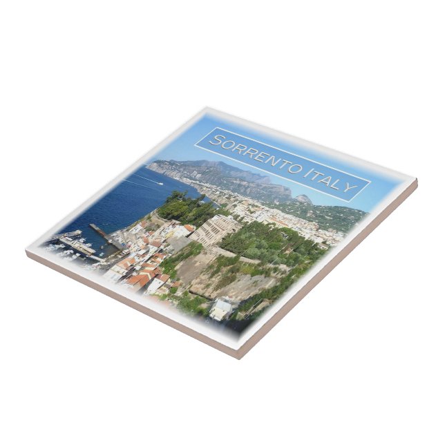 CMP031 SORRENTO, AMALFI COAST, Italy, Tile (Side)