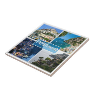 CMP033 POSITANO, AMALFI COAST, Italy, Tile