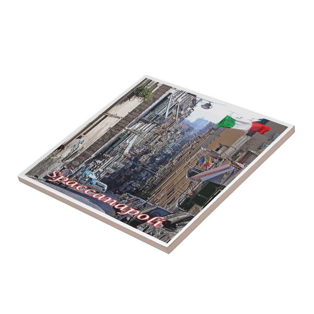 CMP049 NAPLES, SPACCANAPOLI, Italy, Tile (Side)