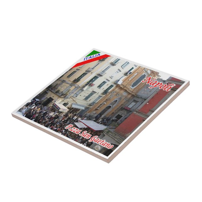 CMP050 NAPLES, Square San Gaetano, Tile (Side)