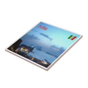 CMP056 ISCHIA, Campania, Italy, Tile