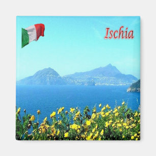CMP064 ISCHIA, Campania, Italy, Fridge Magnet