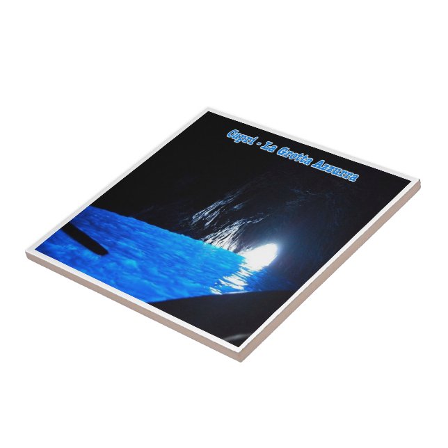 CMP125 CAPRI, The Blue Grotto  Italy, Tile (Side)