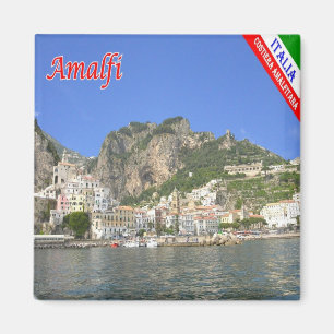 CMP133 AMALFI, AMALFI COAST  Italy, Fridge Magnet