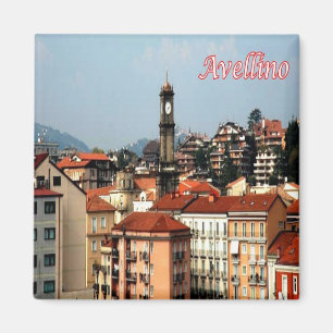 CMP145 AVELLINO, Foreshortening, Italy, Fridge Magnet