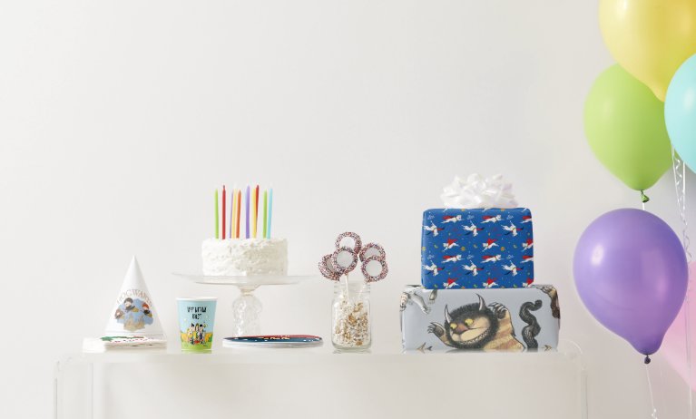 Officially Licensed Custom Birthday Party Merchandise