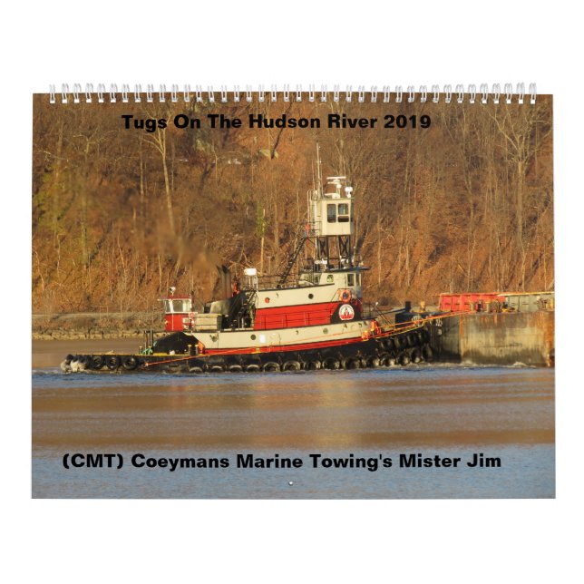 (CMT) Coeymans Marine Towing's Mister Jim Calendar (Cover)
