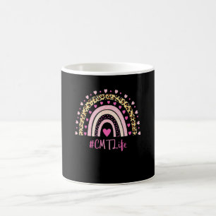Cmt Nurse Leopard Print Boho Rainbow Nurse S Week Coffee Mug