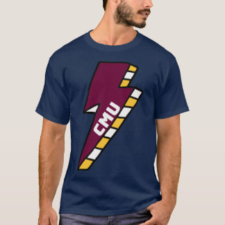 CMU Central Michigan University Lightning Bolt T-Shirt